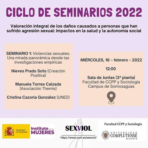 Ciclo de seminarios 2022 - 1
